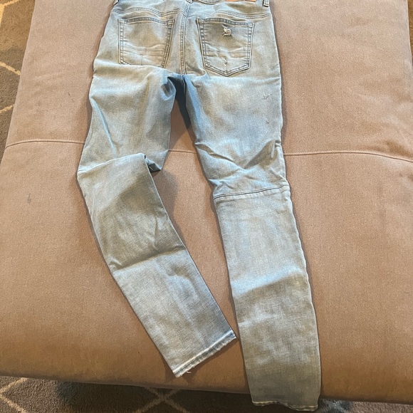 Men’s PacSun Stacked Skinny jeans 30x32 faded light wash - Picture 4 of 4